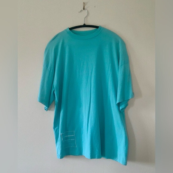 ASOS Blue Oversized Tee / Top | Women L - Picture 1 of 6